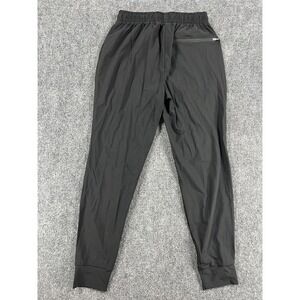 Ash Erie Pants Mens XS Black Lightweight Jogger Elastic Waist Zip Pockets